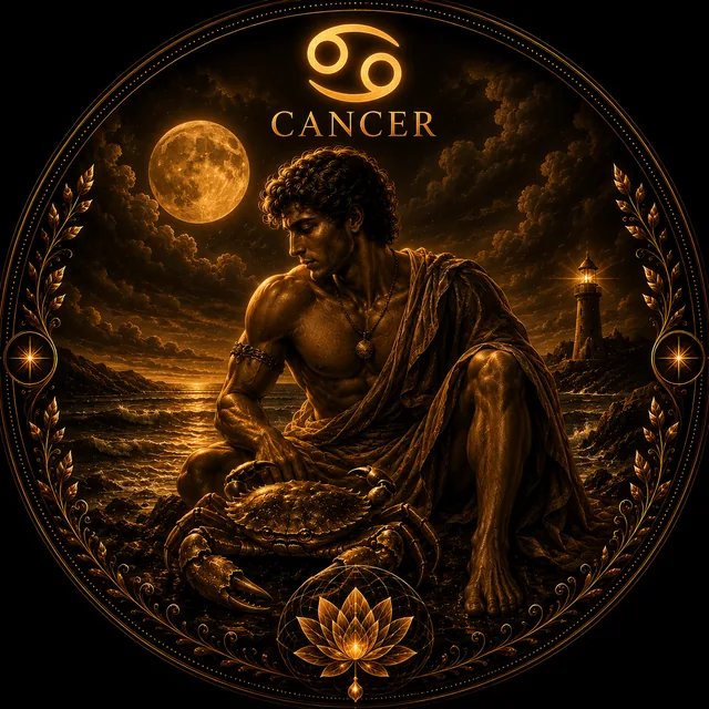 Cancer zodiac artwork