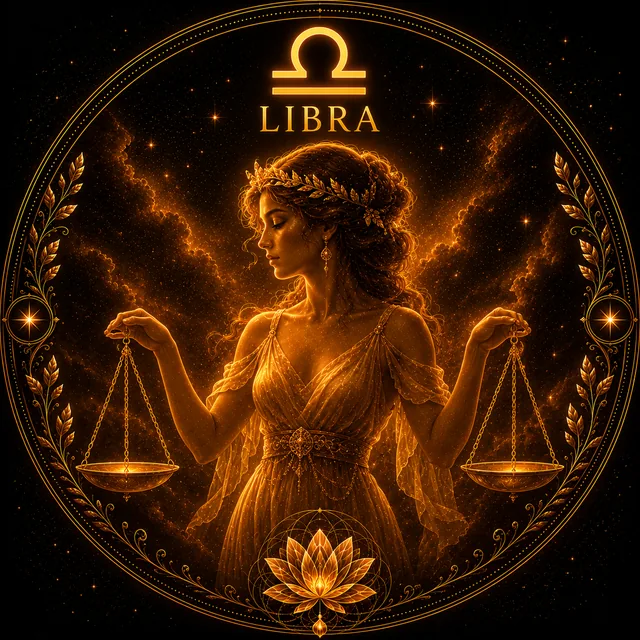 Libra zodiac artwork