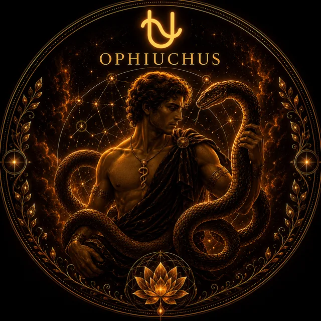 Ophiuchus zodiac artwork
