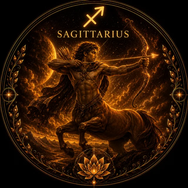 Sagittarius zodiac artwork