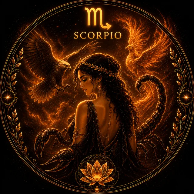Scorpio zodiac artwork