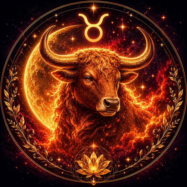 Taurus zodiac artwork