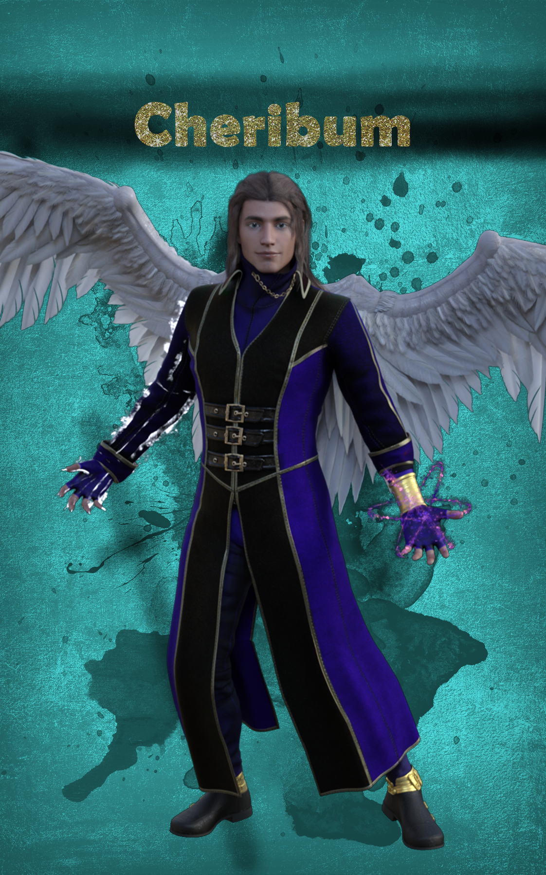 Cherubim card back