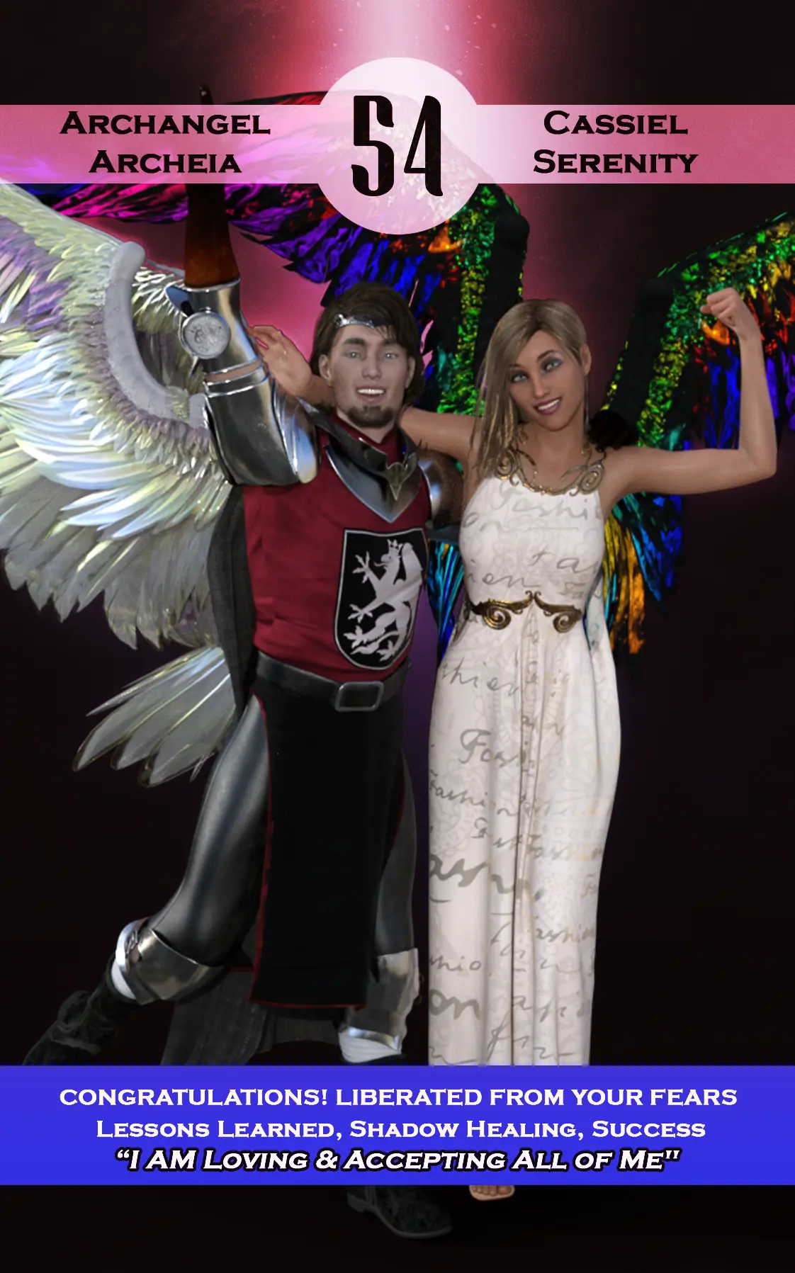 Archangel Cassiel & Serenity