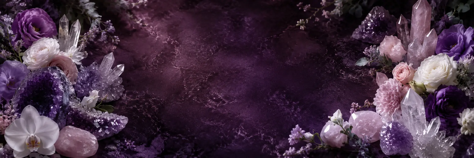 Crystals & Flowers Oracle mat preview