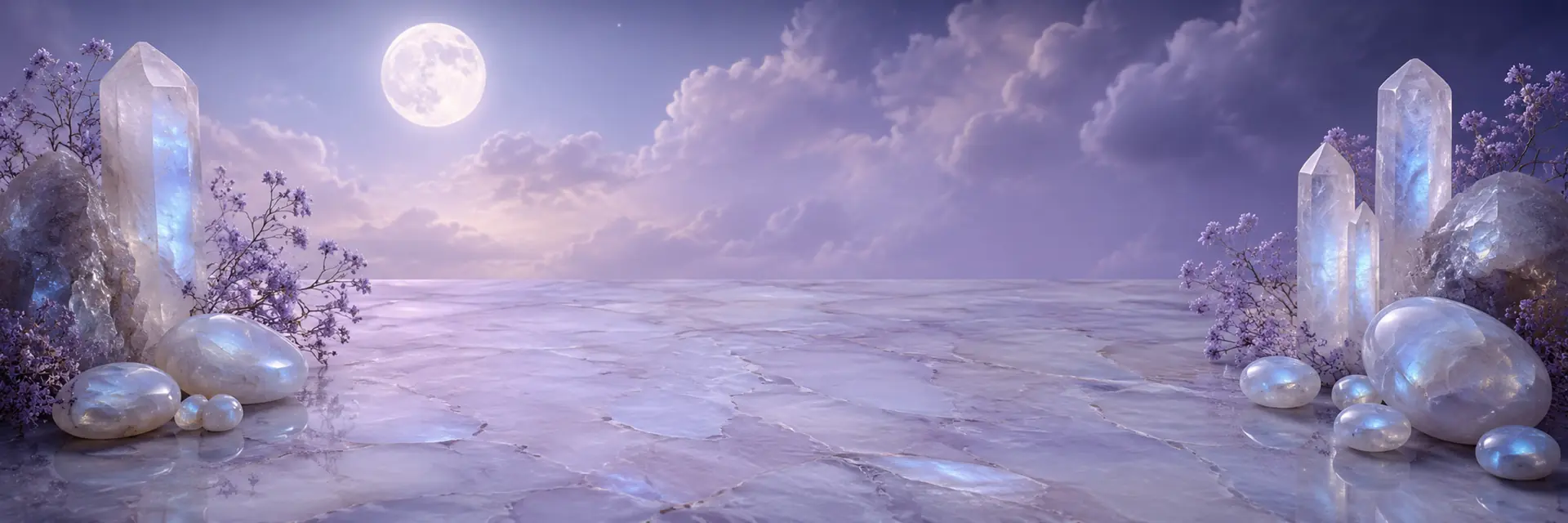 Moonstone Crystals Oracle mat preview