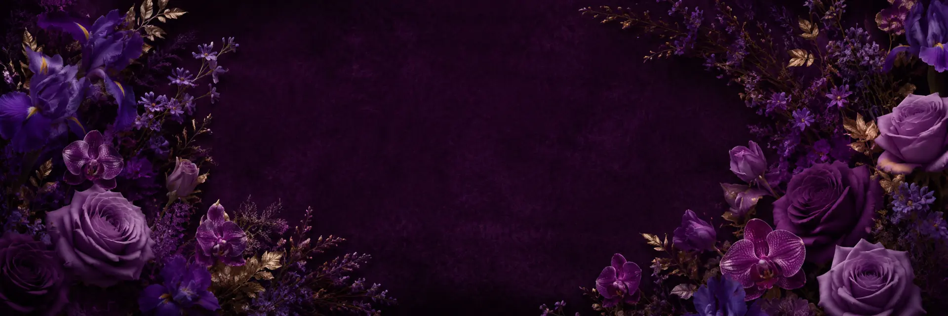 Purple Flowers Oracle mat preview